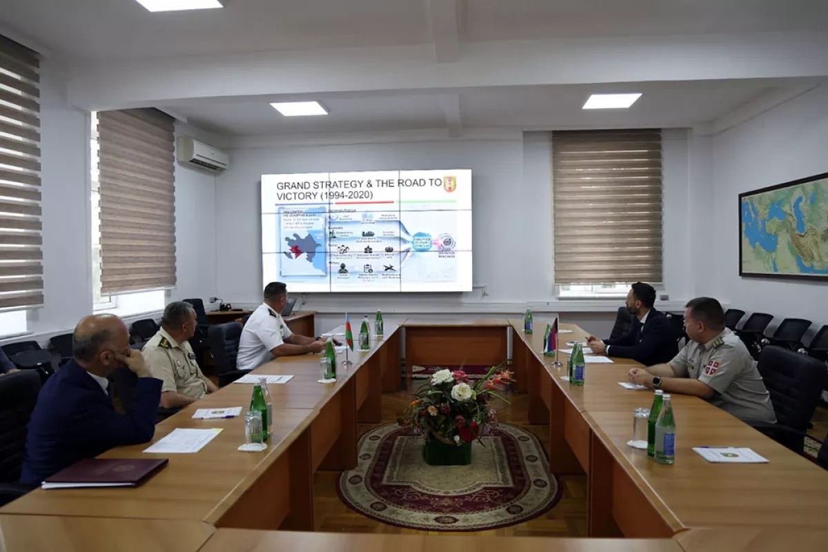 Serbian defence delegation explores Azerbaijan’s wartime experience PHOTO