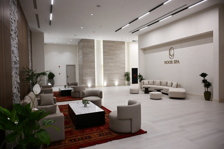 President Ilham Aliyev attends opening of Khankendi Hotel (PHOTO)