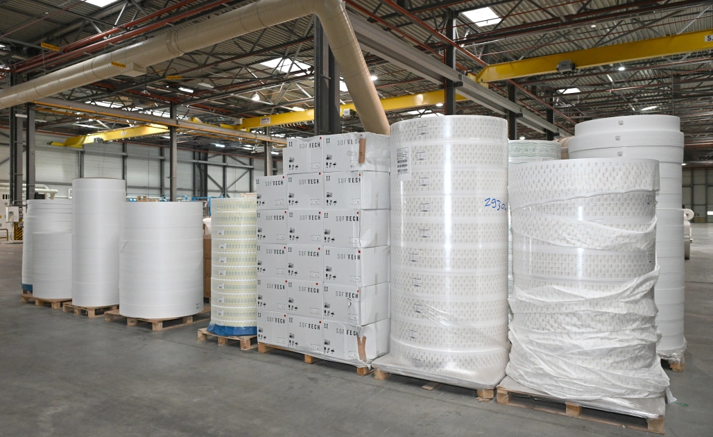 President Ilham Aliyev attends opening of paper and hygiene products manufacturing facility in Garadagh district (PHOTO)