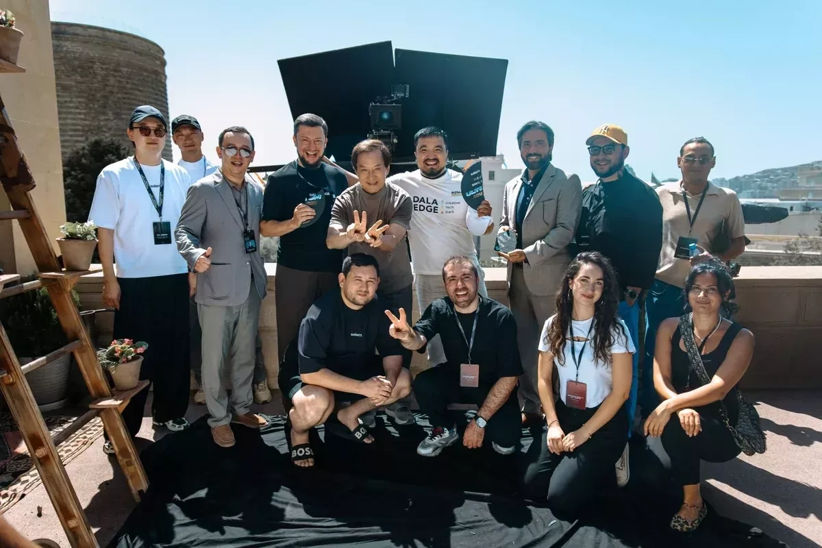 First footage of Jackie Chan’s "Armour of God" in Baku released VIDEO