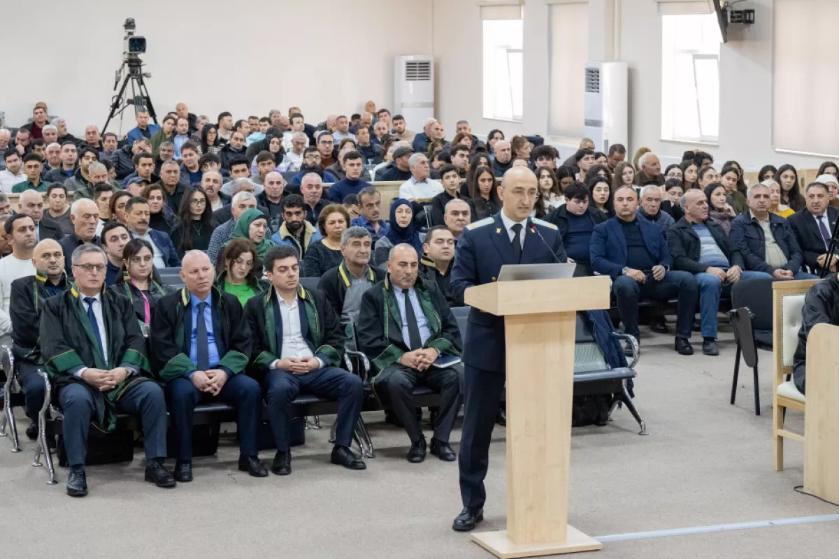 Armenian defendants deliver final statements as Baku court nears verdict PHOTO