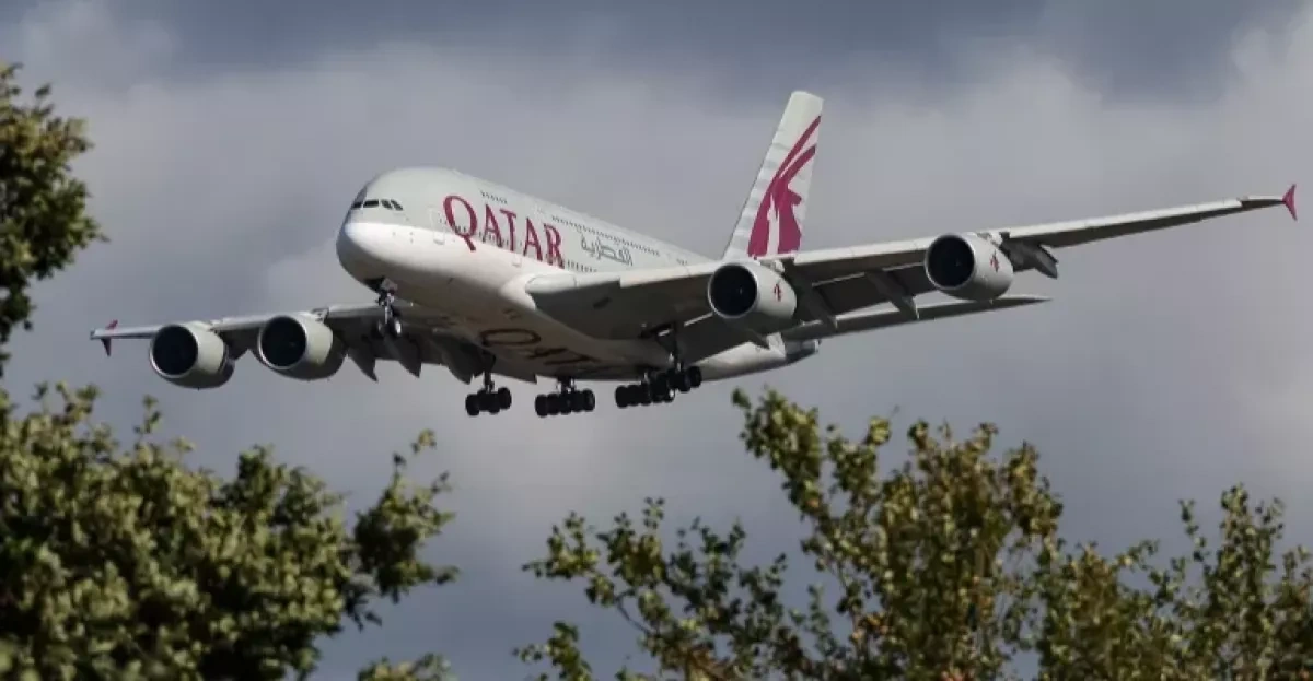 Qatar Airways operates flights on designated routes with safety in focus