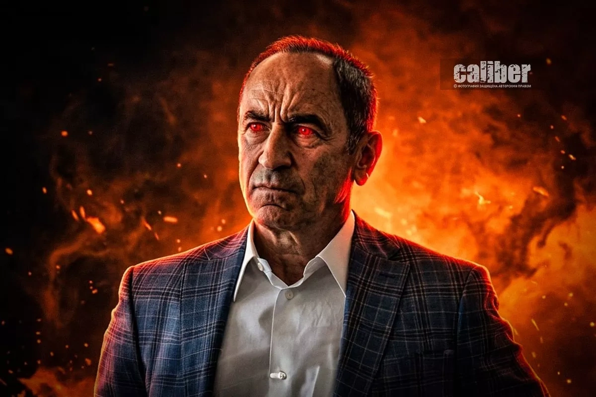 A vandal preaching decency Kocharyan’s warped mirror