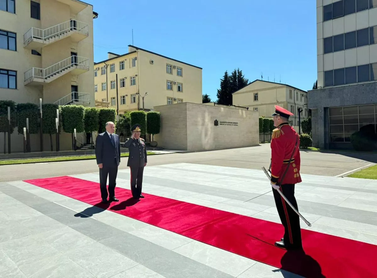 Azerbaijan, Georgia expand defence cooperation during talks in Tbilisi PHOTO