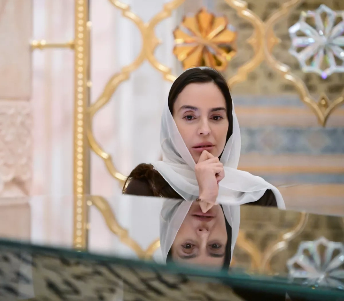 Azerbaijan, Uzbekistan first families explore Islamic Civilization Center in Tashkent PHOTO