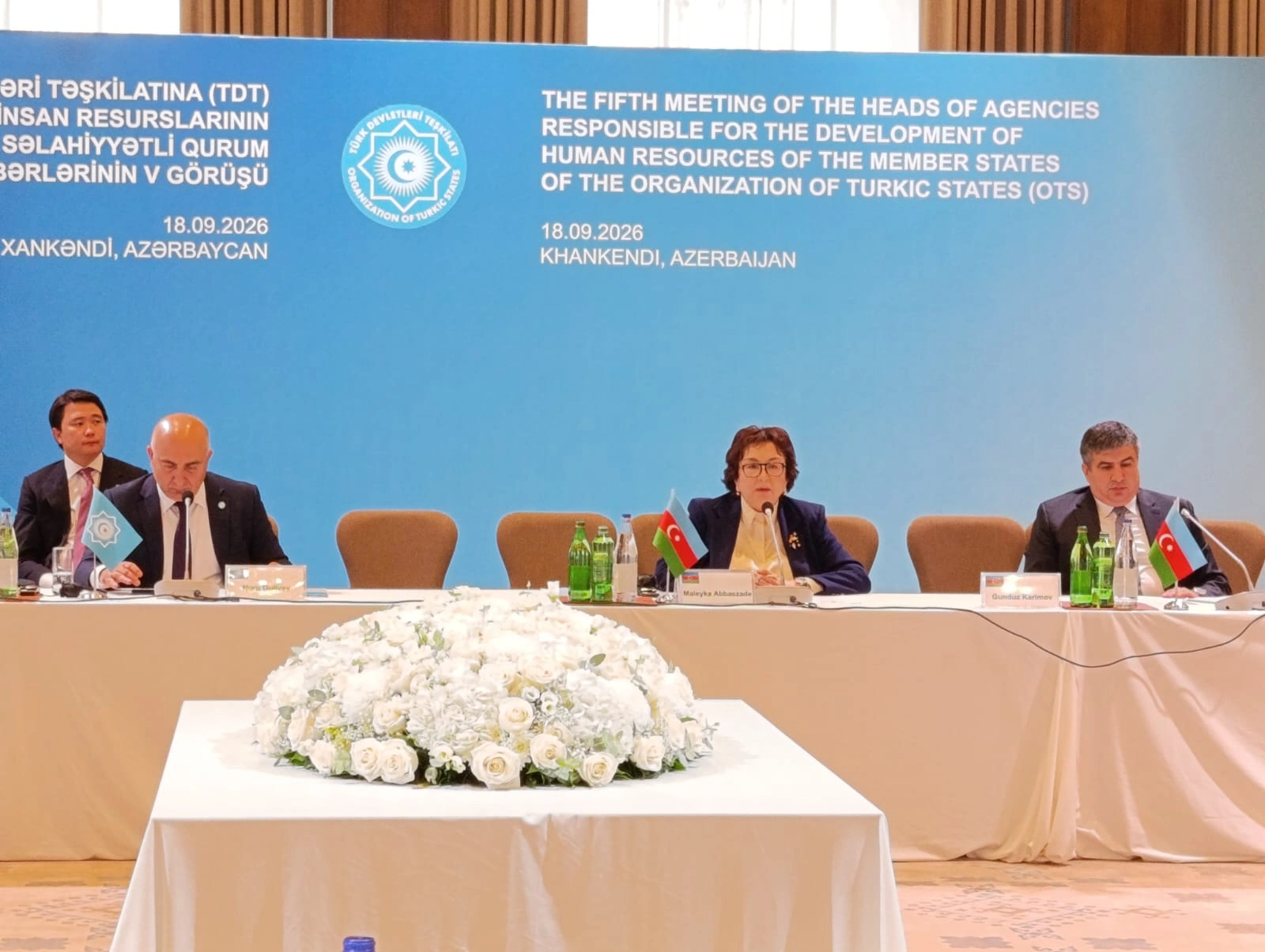 Azerbaijan's Khankendi hosts 5th OTS meeting on human resources dev't (PHOTO)