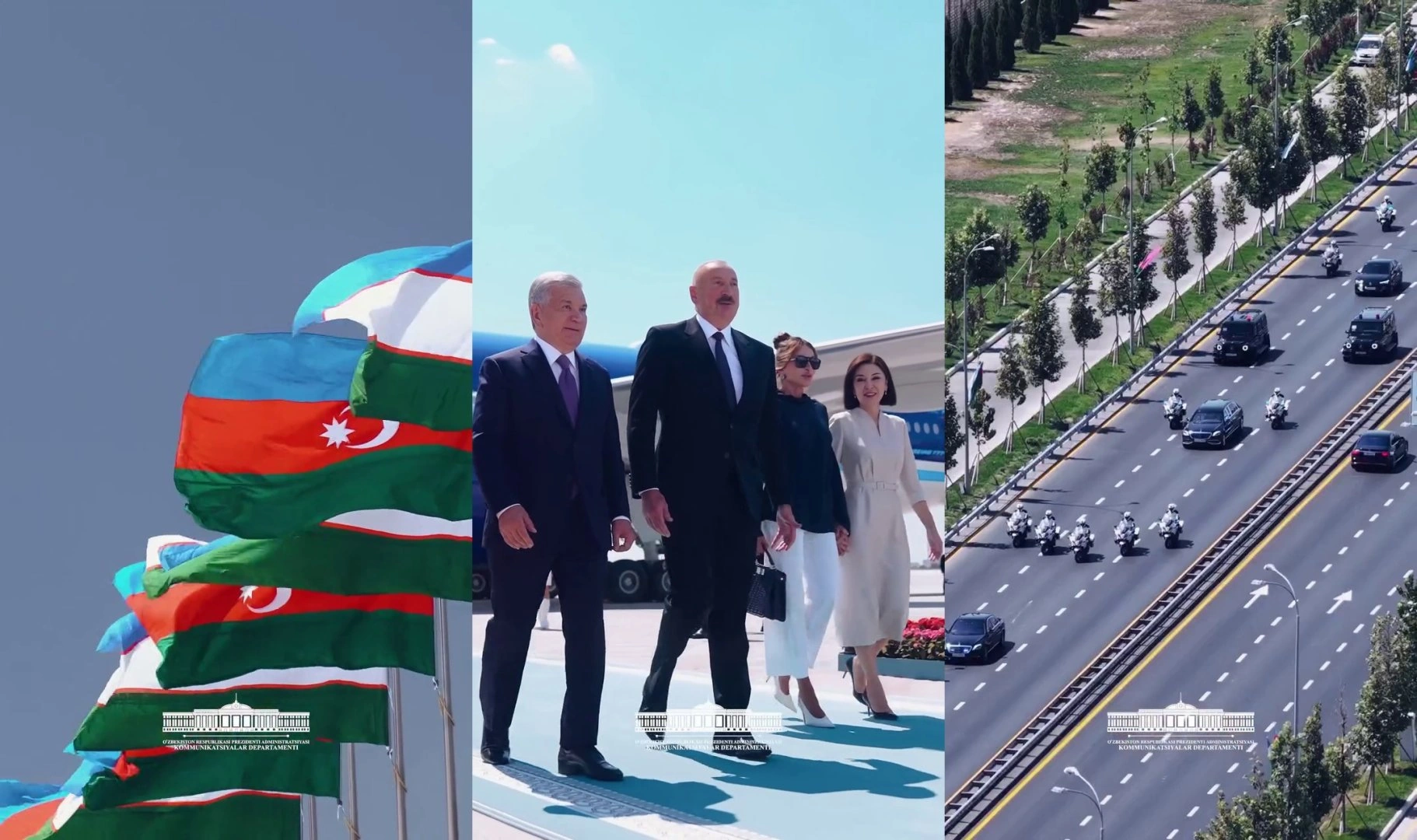 President Shavkat Mirziyoyev shares post on President Ilham Aliyev's state visit to Uzbekistan (VIDEO)