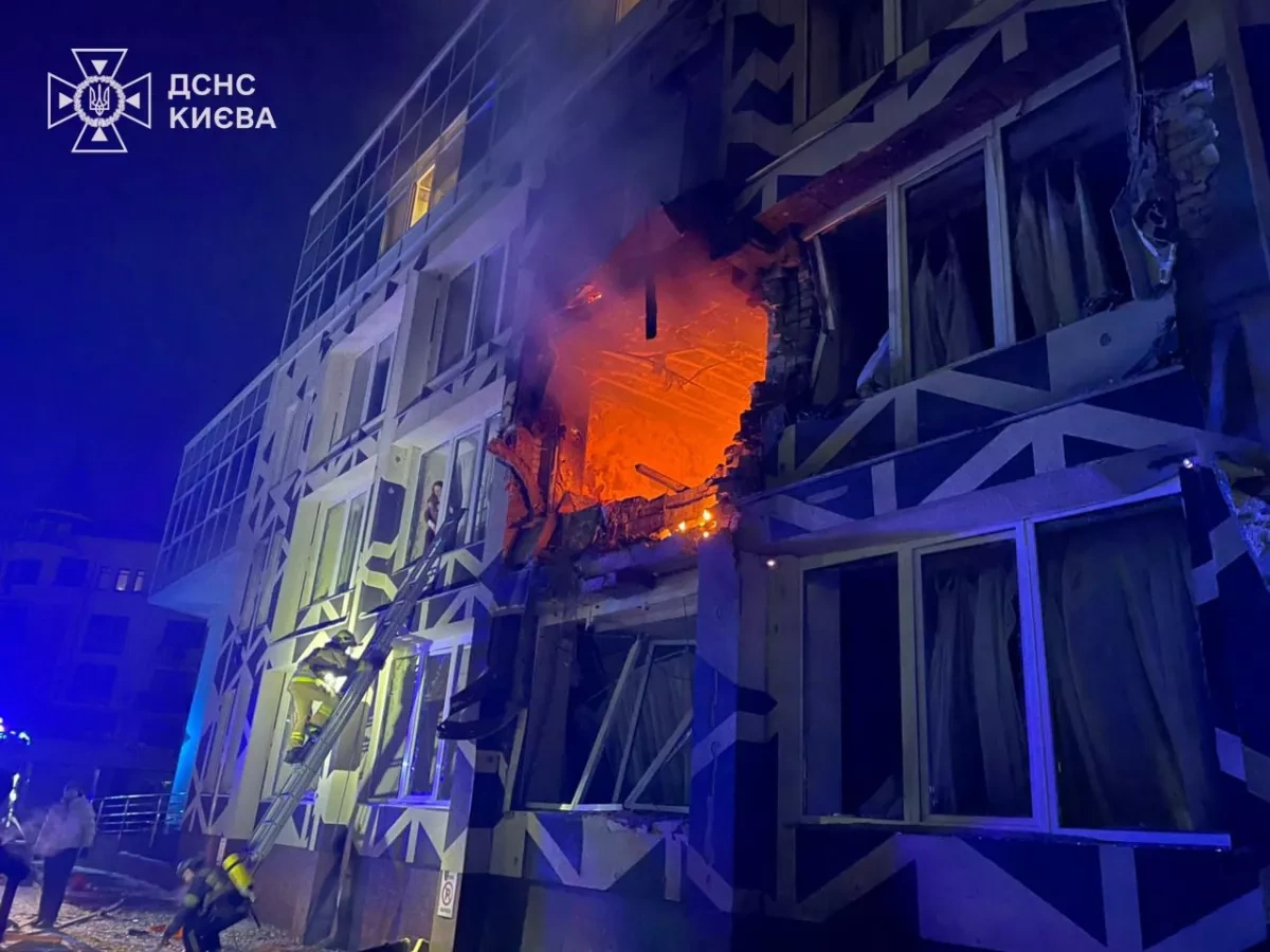 Russian overnight attack in Ukraine's Kyiv region kills one PHOTO