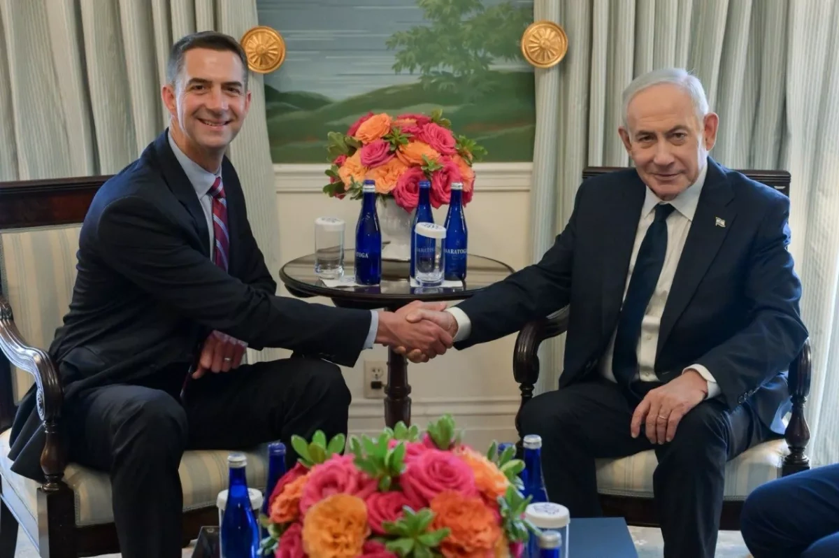 Netanyahu urges evangelical leaders to fight antisemitism at Washington meeting PHOTO