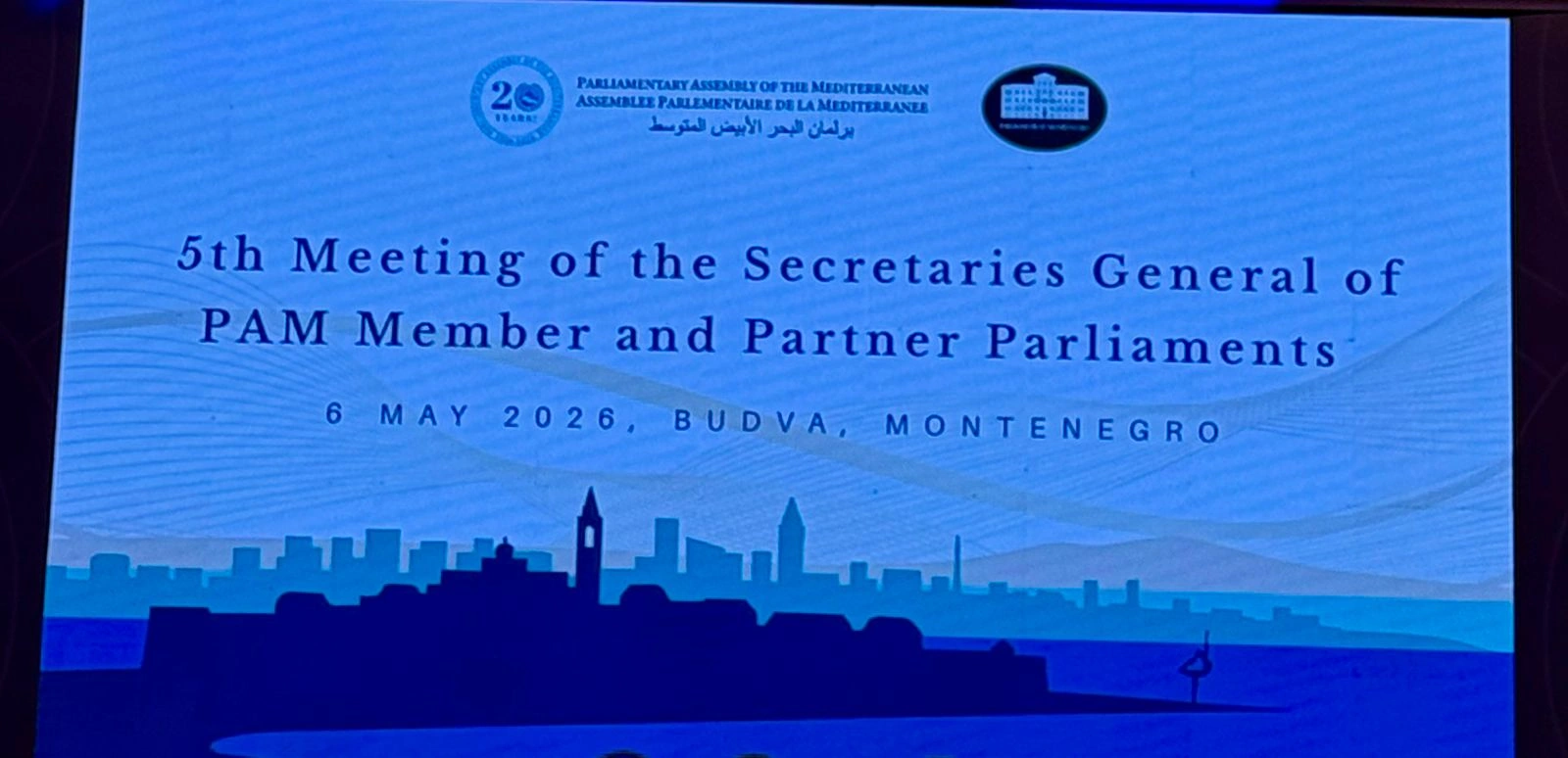 TURKPA Secretary General participates in Parliamentary Assembly of Mediterranean session (PHOTO)