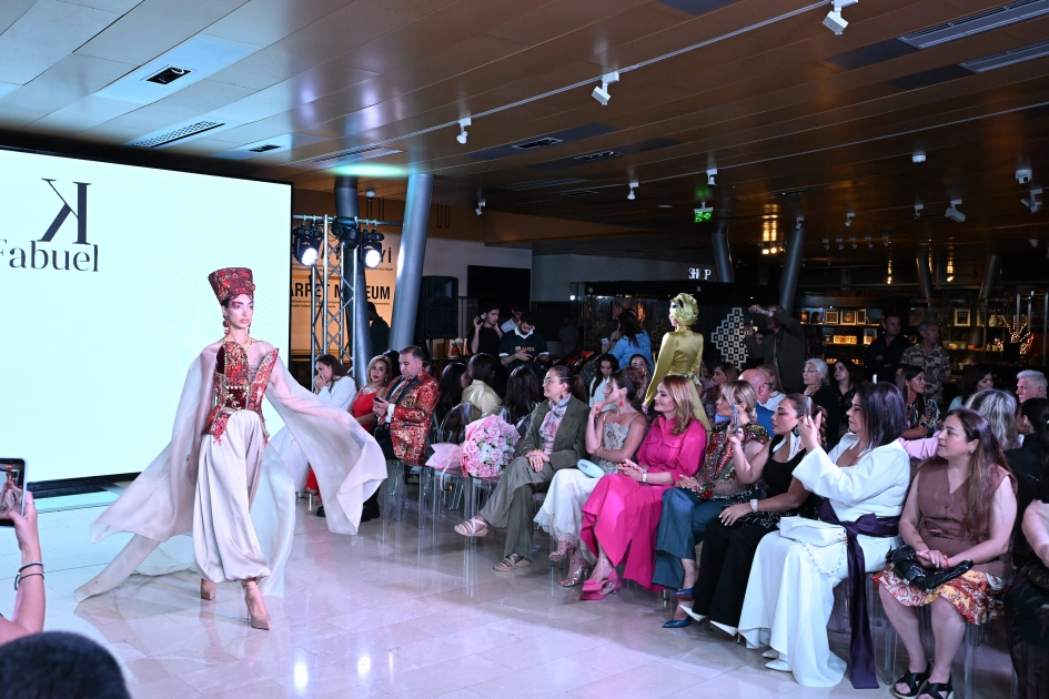 Alena Aliyeva attends “Patterns of Time” fashion show held at Azerbaijan National Carpet Museum (PHOTO)