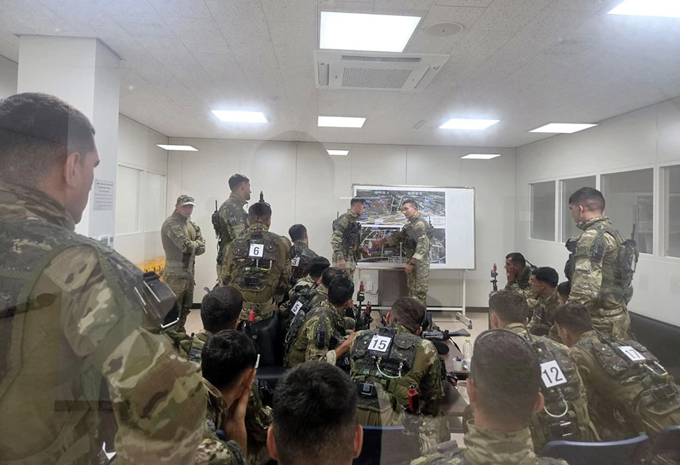 Azerbaijani service members participate in international competition in South Korea (PHOTO)