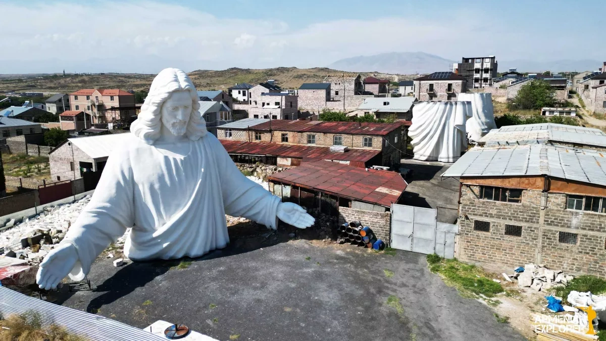 Assembly of Armenia’s mega-Jesus statue moves ahead despite local backlash
