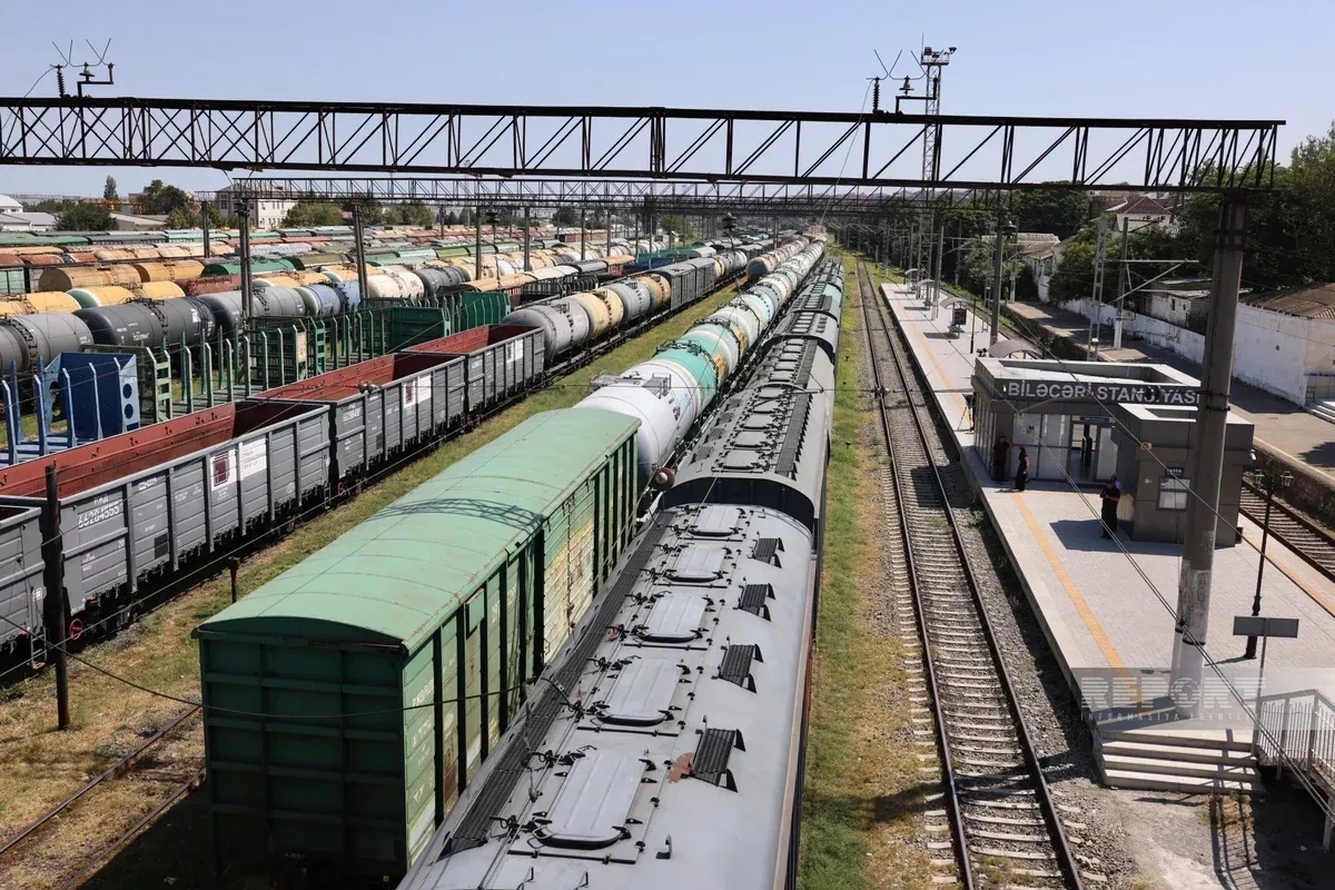 Russian wheat, propane train heads to Armenia via Azerbaijan PHOTO