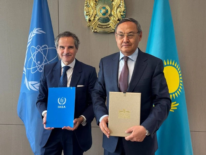Kazakhstan, IAEA sign roadmap to deepen cooperation through 2036