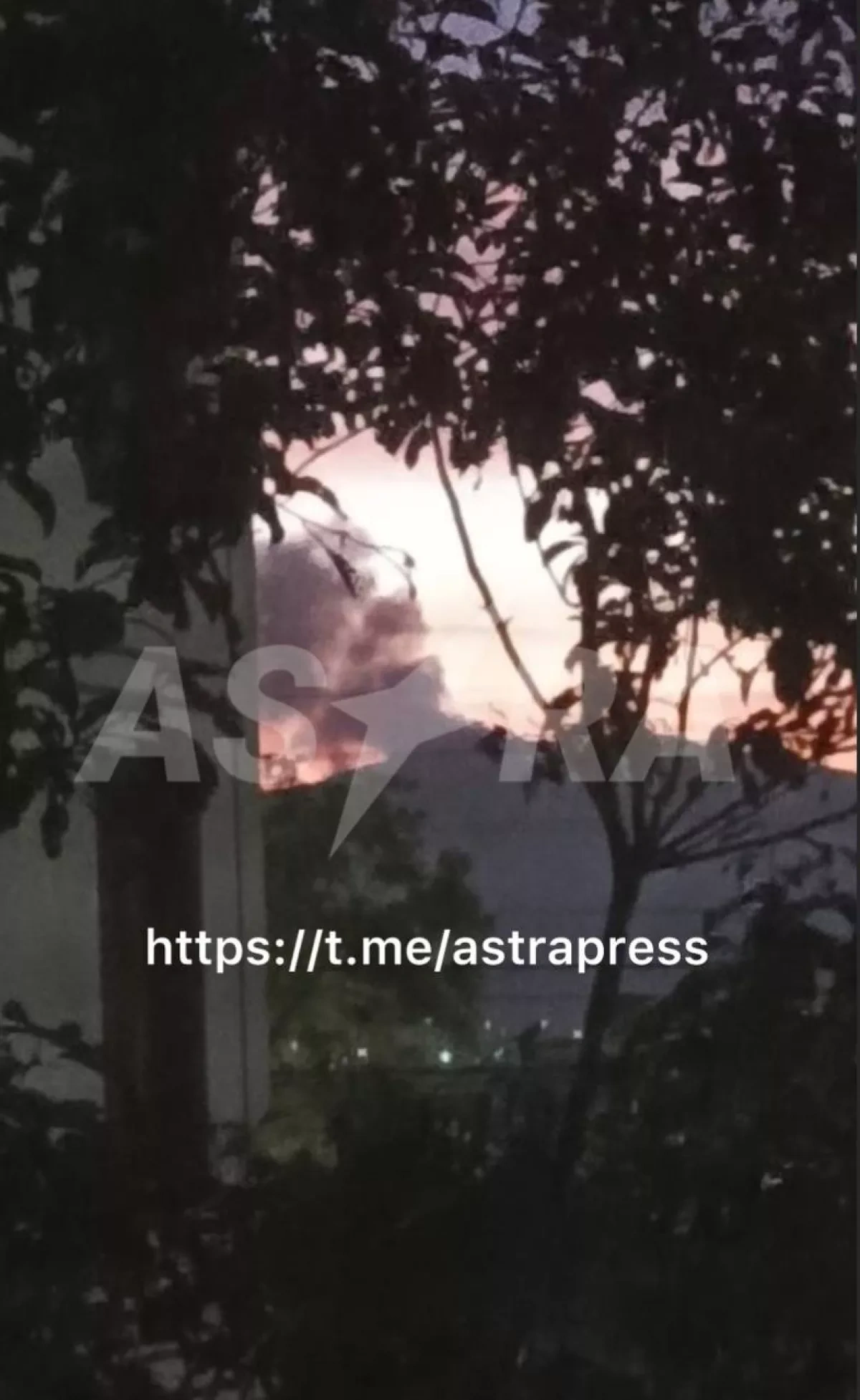 ASTRA: Major Russian oil facility near Novorossiysk on fire PHOTO