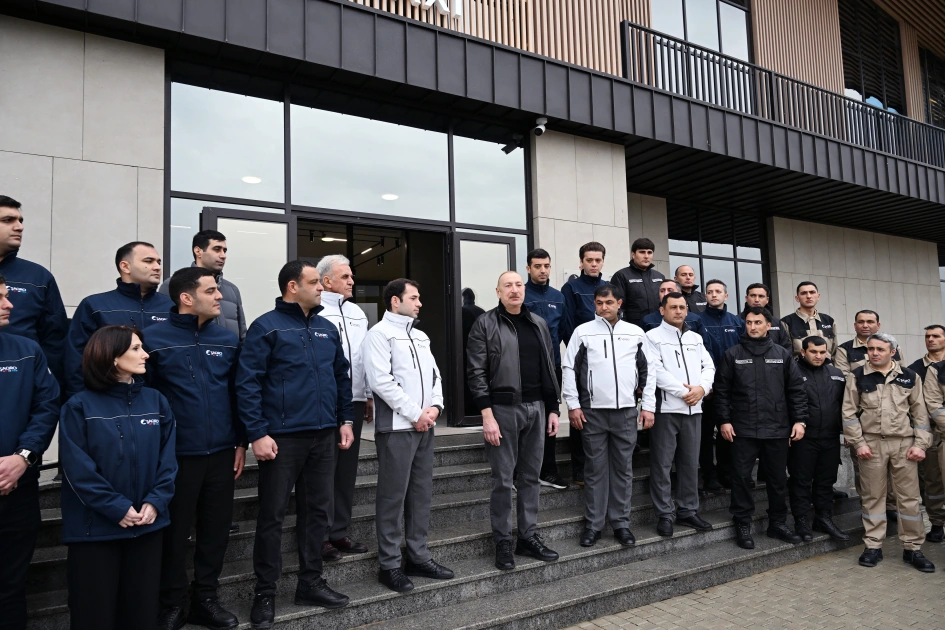 President Ilham Aliyev attends opening of Shirvan Agro livestock complex in Shamakhi (PHOTO)