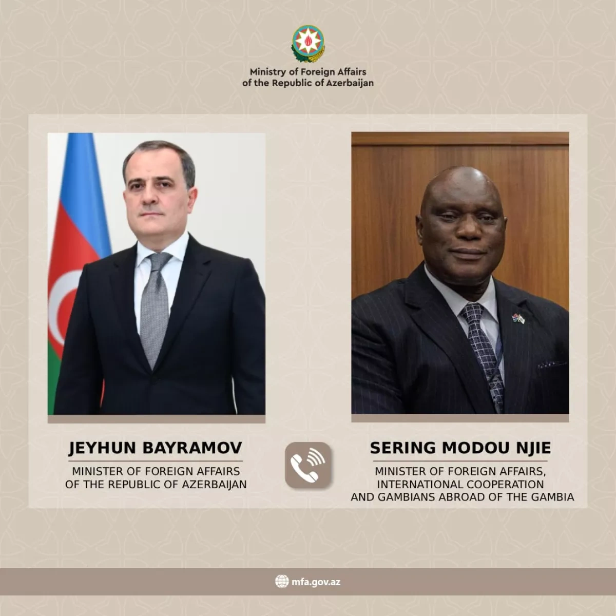 Azerbaijan, Gambia discuss bilateral ties ahead of World Urban Forum in Baku