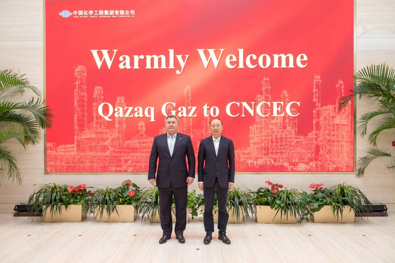 QazaqGaz, CNCEC discuss next stage of Kashagan gas plant project