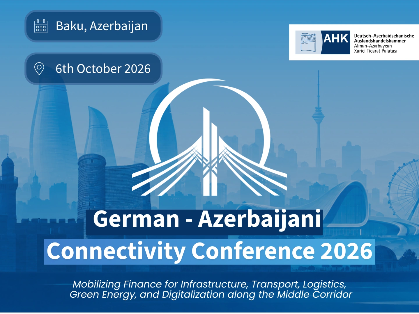 Baku to host German–Azerbaijani Connectivity Conference 2026