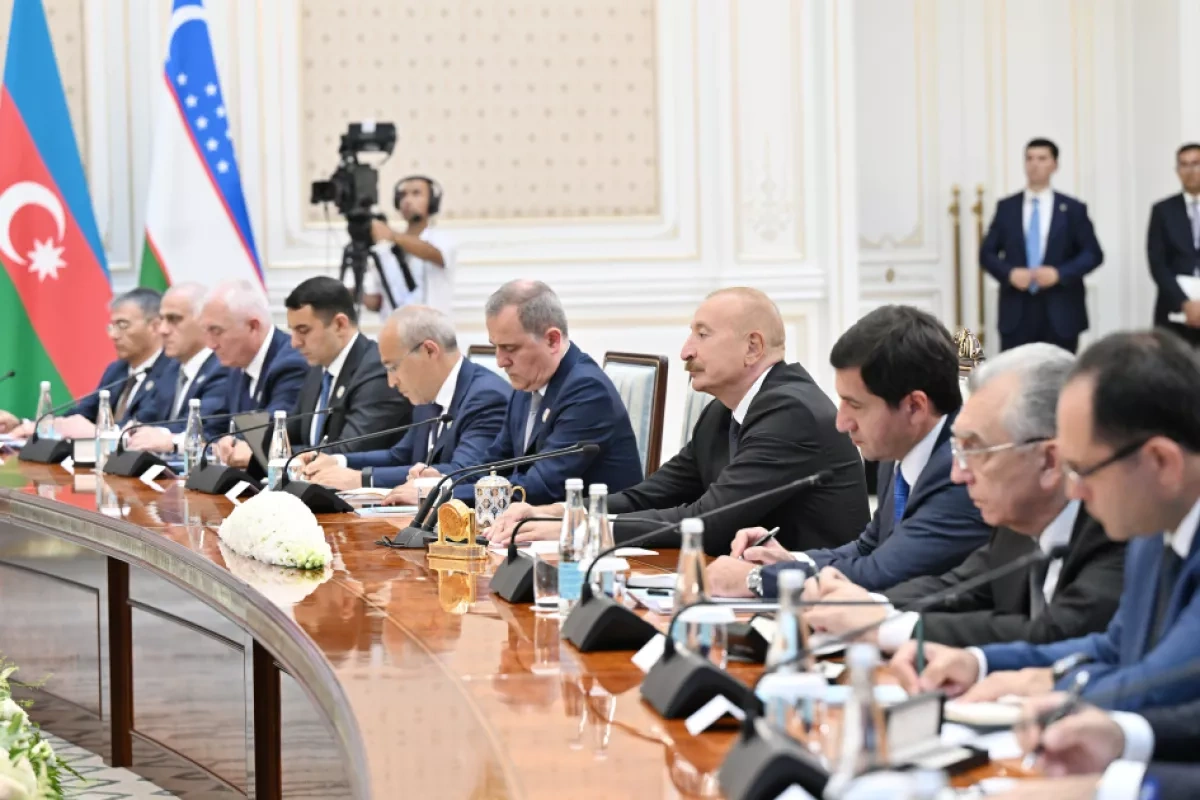 Tashkent hosts third meeting of Azerbaijan-Uzbekistan Supreme Interstate Council PHOTO