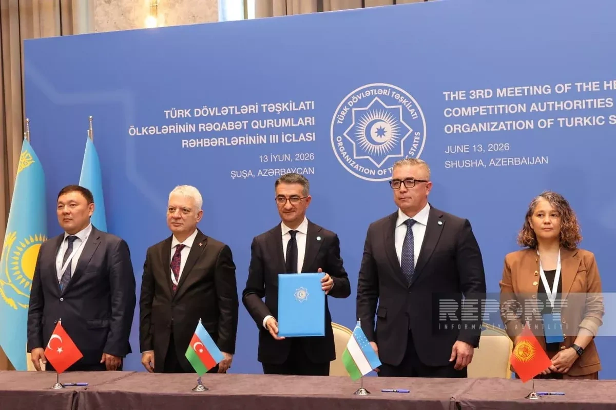Turkic states sign Shusha communiqué on joint market regulation efforts PHOTO