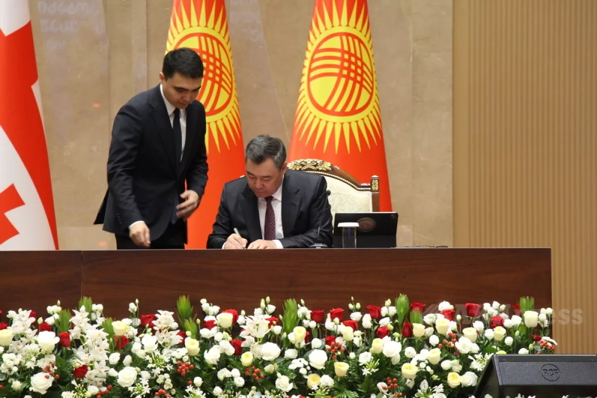 Kyrgyzstan, Georgia deepen ties with series of new agreements PHOTO