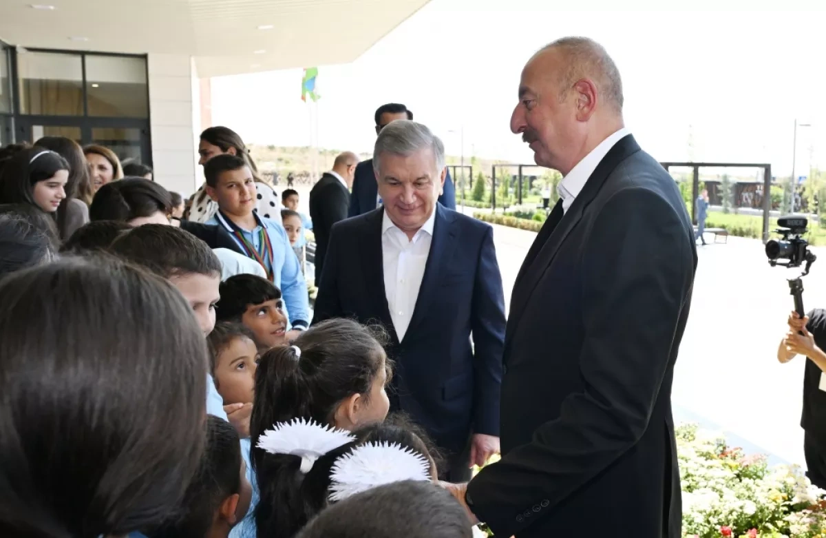 An alliance mapped out: Azerbaijan and Uzbekistan