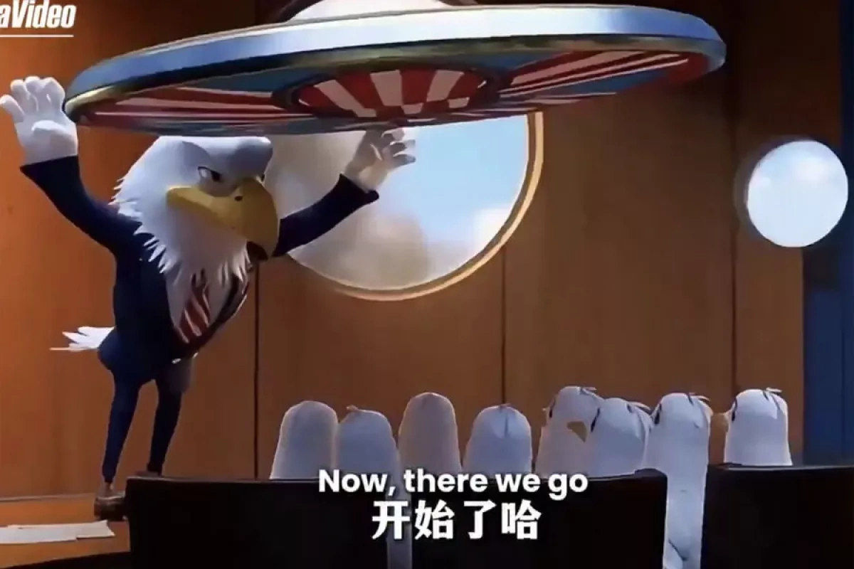 Chinese embassy posts satirical clip targeting Trump’s security alliance