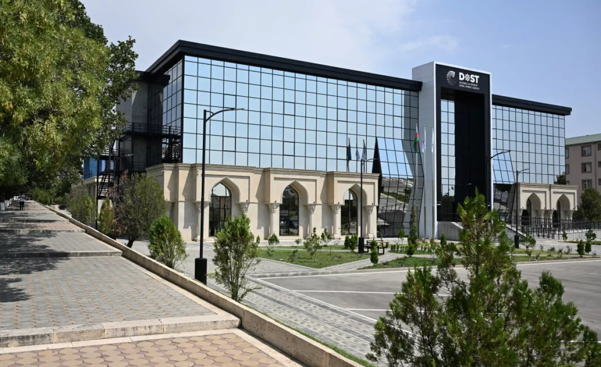 Azerbaijan's first couple inaugurates Nakhchivan Regional DOST Centre PHOTO