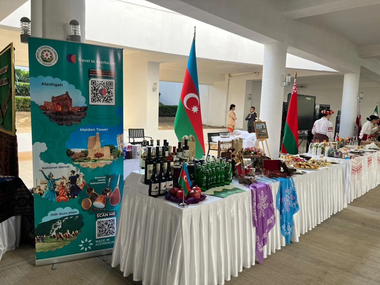 Azerbaijan represented by special exhibition stand at UN day event In Ashgabat (PHOTO)