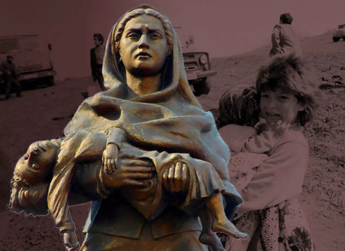Flowers and prayers in Baku as nation remembers Khojaly victims photo