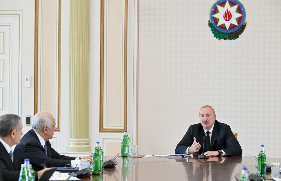President Ilham Aliyev chairs meeting on State Program for development of mining and metallurgical industry (PHOTO)