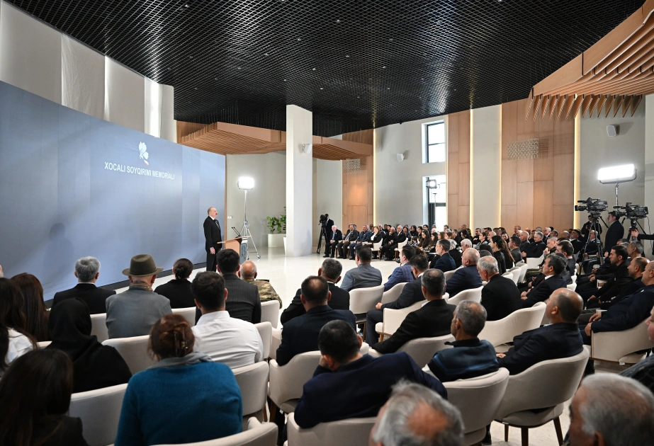 Khojaly Genocide Memorial will be the embodiment of indelible memory - President Ilham Aliyev