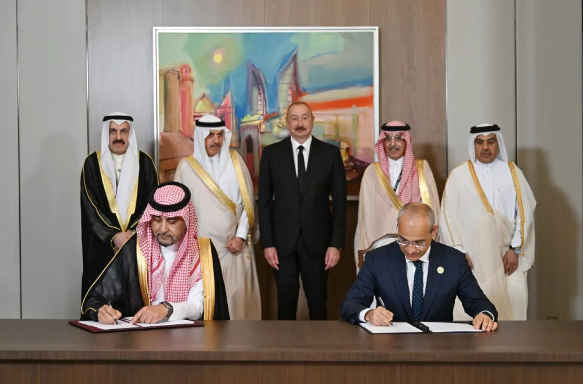 Azerbaijani president receives Arab delegation, unlocks expanded water, sanitation financing PHOTO