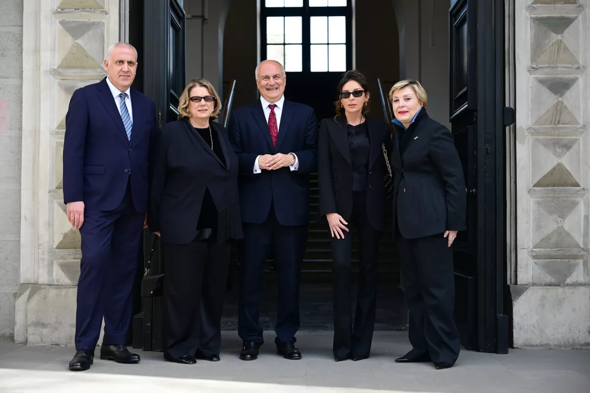 Azerbaijani First Lady Mehriban Aliyeva visits Georgian National Museum in Tbilisi PHOTO