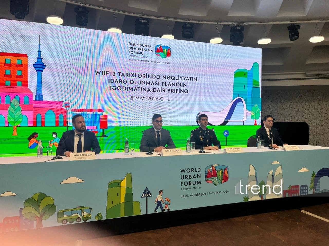Azerbaijan develops digital transport map for transport operations on WUF13