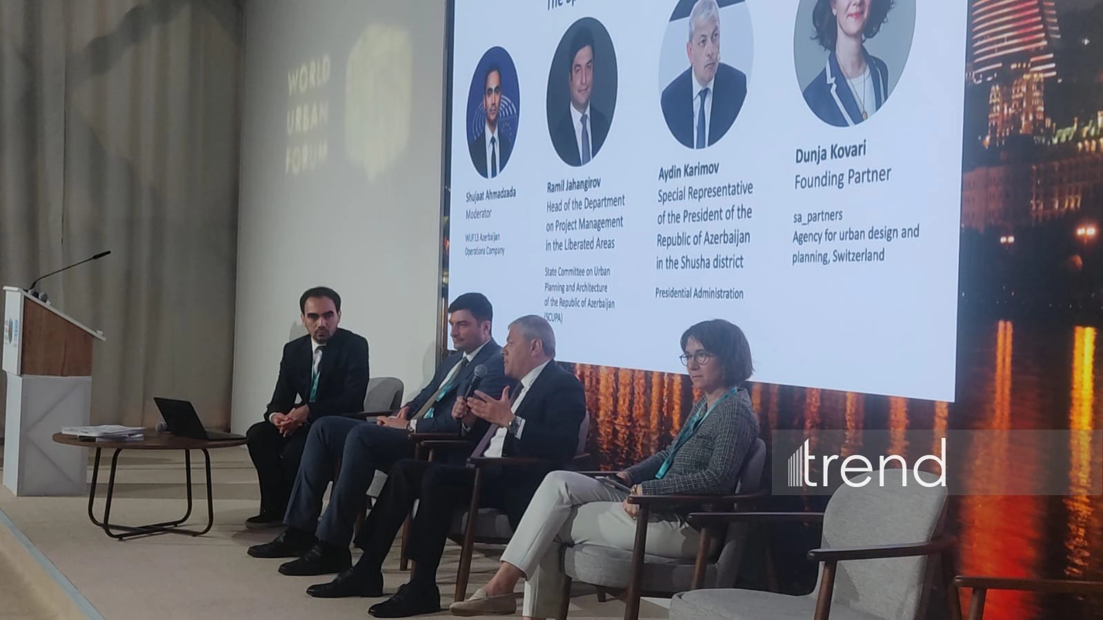 WUF13 hosts panel on rebuilding urban planning in Azerbaijan (PHOTO)