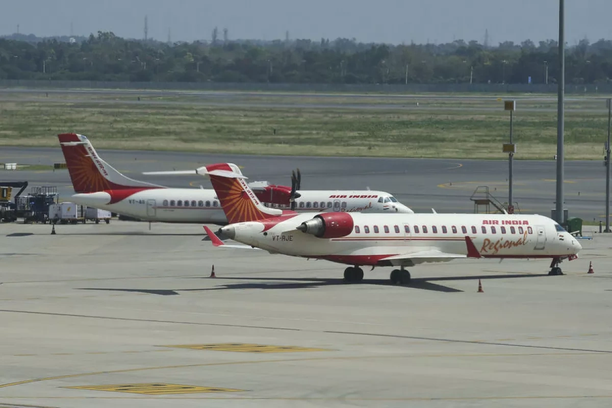 Passenger aircraft catches fire during takeoff attempt in India