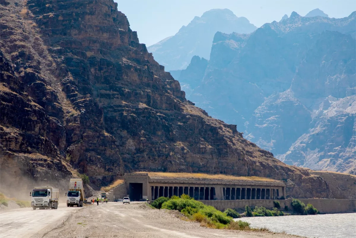 TRIPP route: Azerbaijan builds railway bridge to Armenia, Türkiye PHOTO / VIDEO