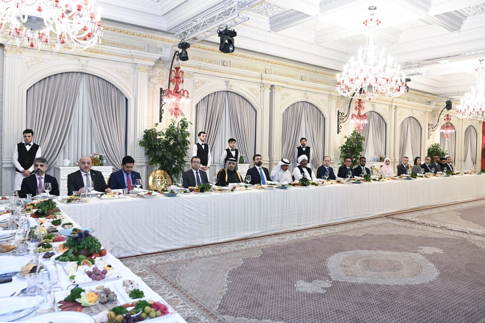 Azerbaijan FM emphasizes importance of peace in Gaza Strip (PHOTO)