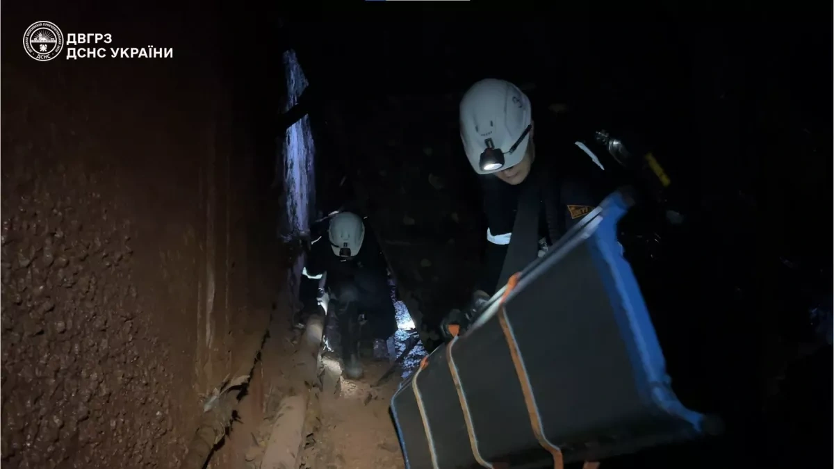 Russia’s UAV attack on Kryvyi Rih traps miners underground Photo