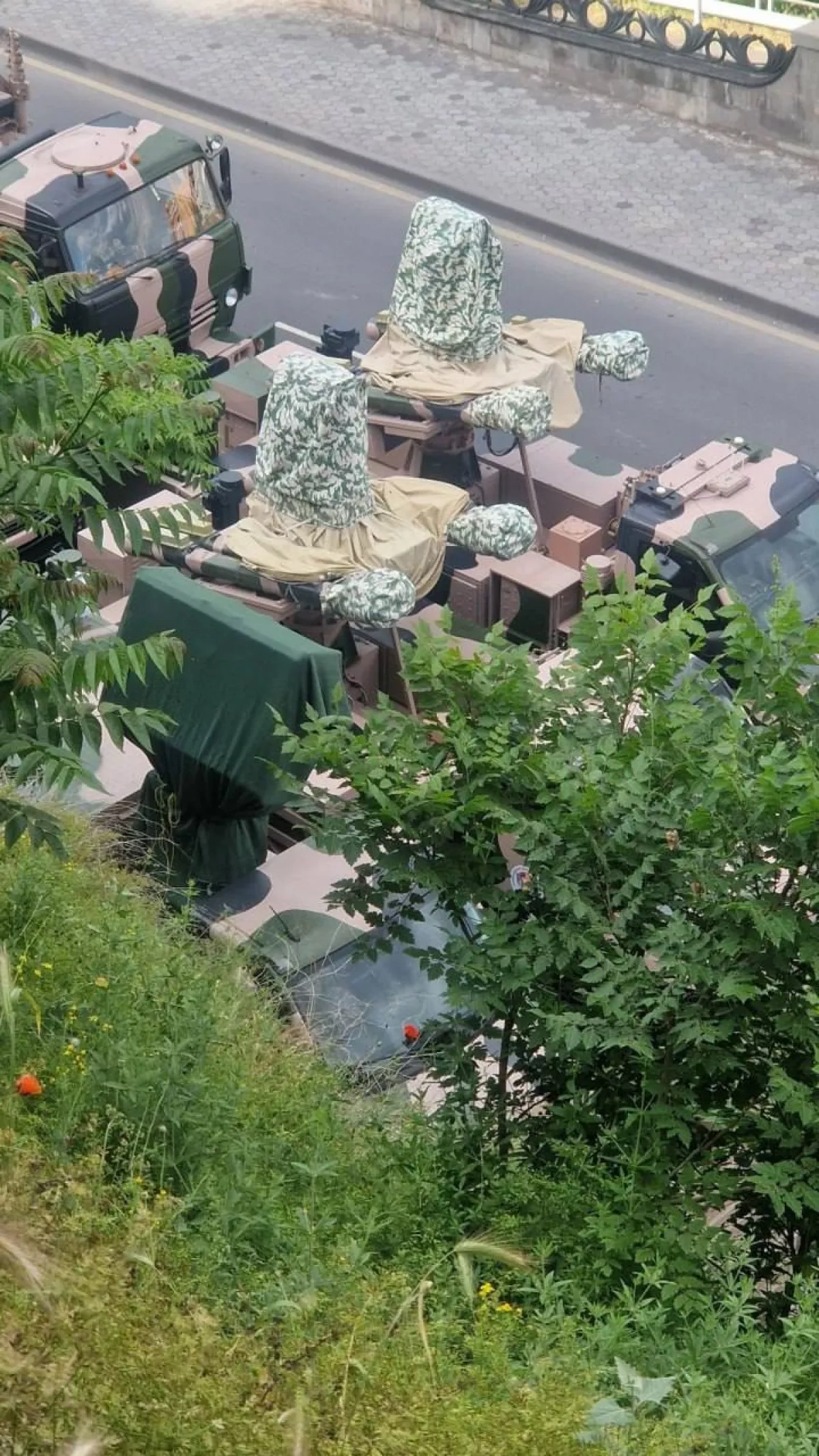 Iranian air defence systems spotted at parade rehearsal in Yerevan PHOTO