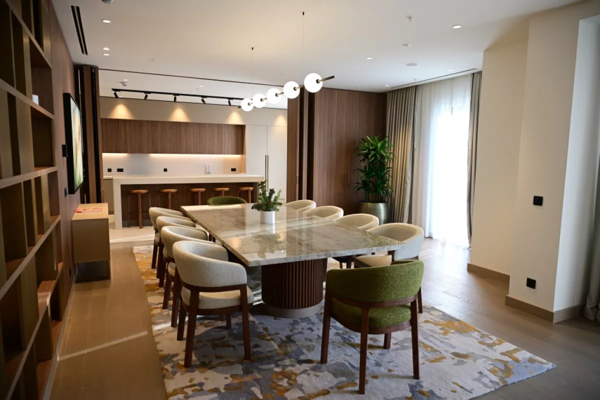 Azerbaijani president opens Hilton Garden Inn hotel in Aghdam PHOTO