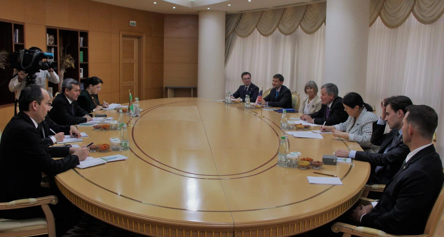 Turkmenistan, U.S. debate new opportunities in trade, energy and investment