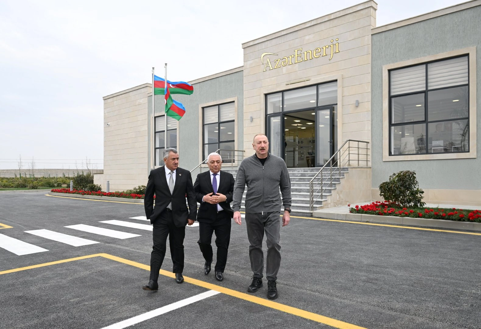 President Ilham Aliyev attends opening of Absheron Battery Energy Storage Center (PHOTO)