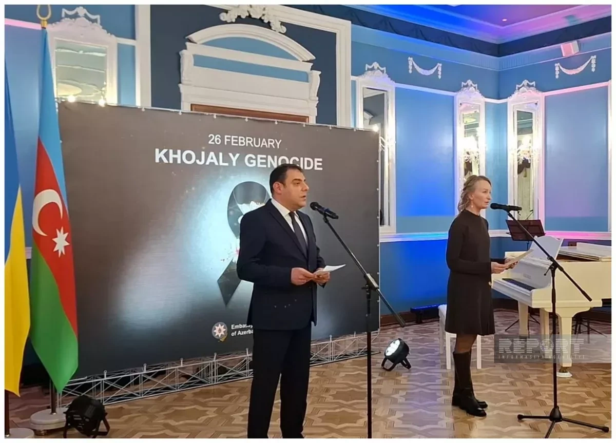 Kyiv hosts commemoration of 34th anniversary of Khojaly genocide