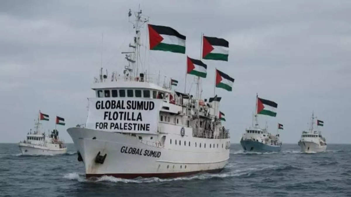 Israel criticises Sumud Flotilla as "cynical scam"