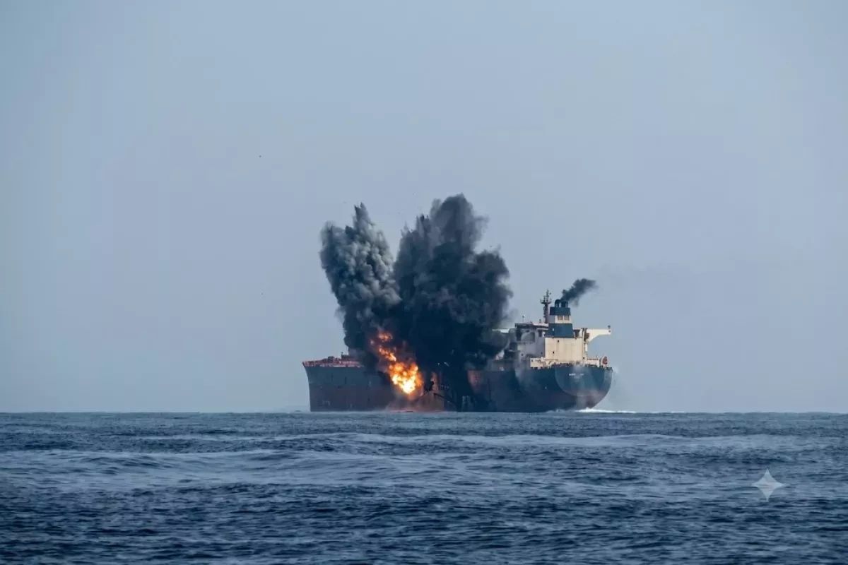 Cargo vessel comes under fire off Oman coast
