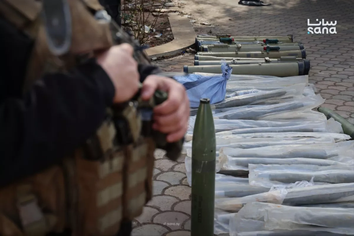 Syria thwarts major weapons smuggling attempt into Lebanon PHOTO